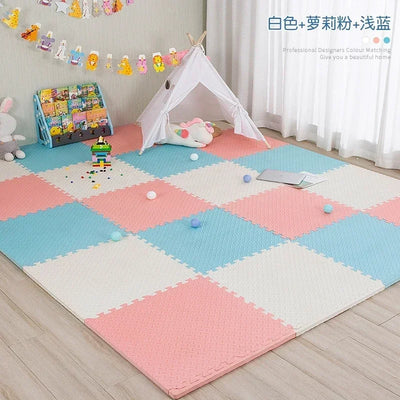 Foam Baby Play Mat Puzzle Mats Kids Interlocking Exercise Tiles Rugs Floor Tiles Toy Carpet Soft Carpet 30*30*1cm Goma Eva Floor