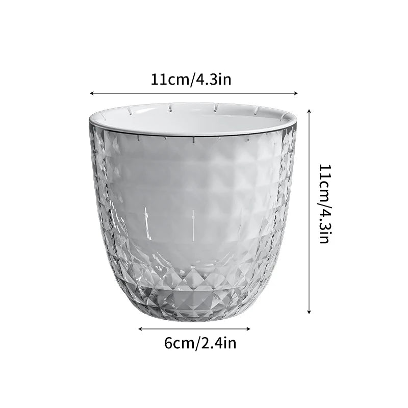Hydroponic Plants Pot Self Watering Flowerpot Indoor Mini Succulent Planter Tabletop Vase Self-watering Home Office Bonsai Decor