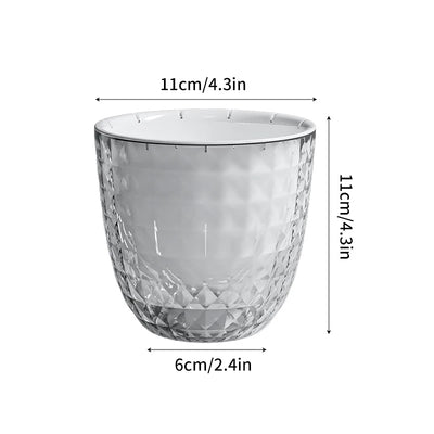 Hydroponic Plants Pot Self Watering Flowerpot Indoor Mini Succulent Planter Tabletop Vase Self-watering Home Office Bonsai Decor