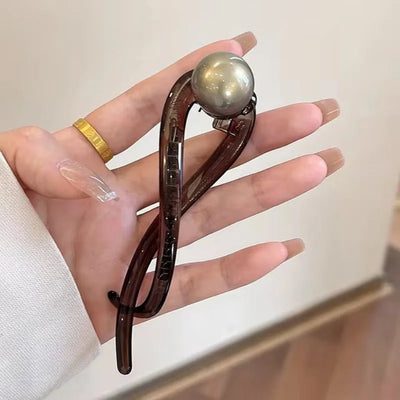 Korean Hair Clips for Women Elegant Back Hairpins for Girls Hair Accessories Vintage Barrettes Ponytail Clip Lady Headdress