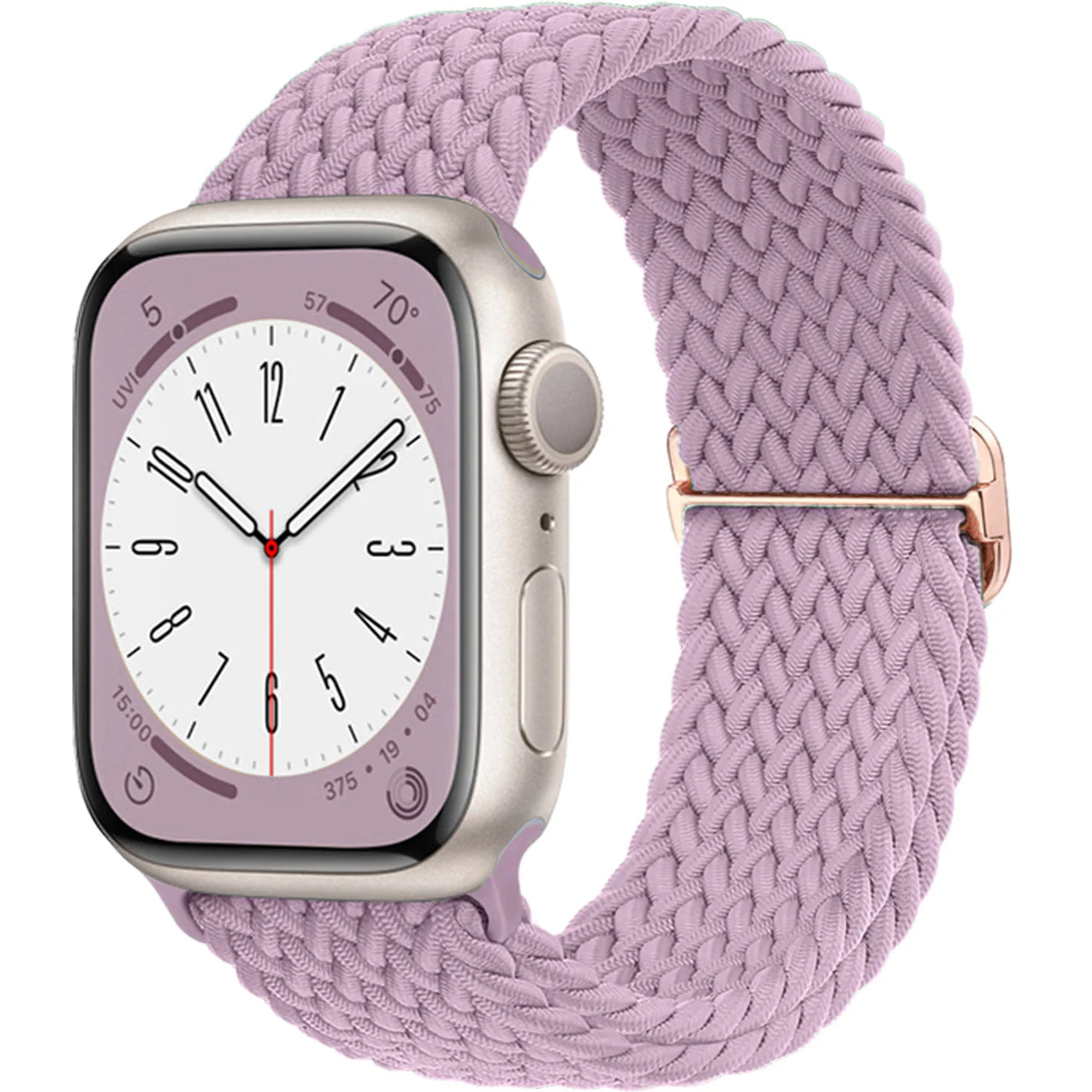 Braided Solo Loop For Apple watch band 45mm 44mm 40mm 49mm 38 41mm Elastic correa bracelet series 8 9 5 4 3 SE 6 7 Ultra 2 strap