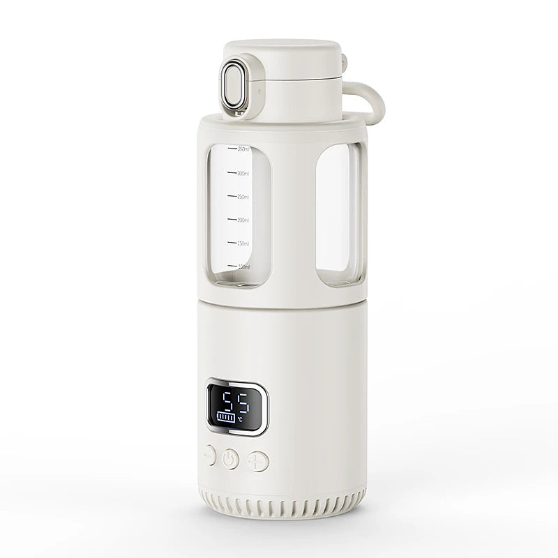Portable Bottle Warmer For Baby Milk Travel Fast Heating &Charging 10000/18000mAh Battery Thermostat Electric Baby Bottle Heater