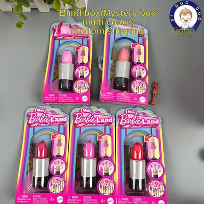 2024 Barbie Doll Miniature Barbieland Lipstick Mystery Surprise Mysterious Box Dolls for Girl Children's Toys Christmas Gift
