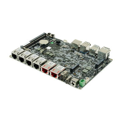 DIY Soft Router Gateway by Qotom Mini PC Q10922H6 N100 Processor 2x Marvell 10G LAN/ 4x i226V 2.5G LAN DDR5 RAM NVME SSD