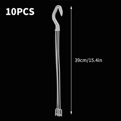 24/36cm Plant Hanger Hanging Flower Pots Holder Garden Basket Hanging Chains Balcony Decorate Home Office Flowerpot Accessories