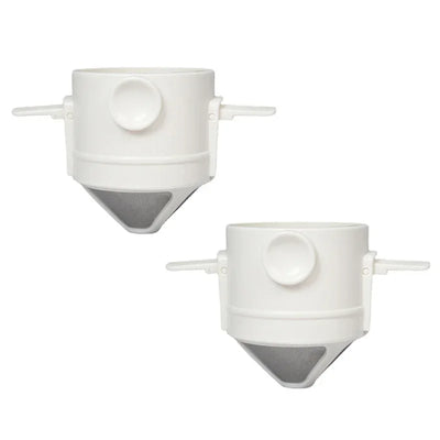 Coffee Filter Folding Hand Brewed Coffee Dripper Cone for Drip Reusable Coffee/Tea Holder Funnel Paperless Pour Over Holder