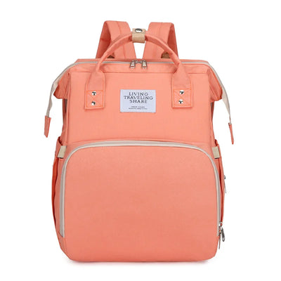 Upgraded Version of Mummy Bag Multifunctional Folding Mummy Bag Large Capacity Foldable Crib Bag Portable Mummy Backpack