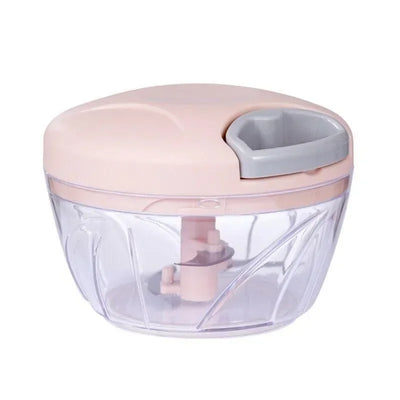 500ML / 900ML MANUAL MEAT MINCER & GARLIC CHOPPER – HAND-ROTATE VEGETABLE CUTTER & KITCHEN ACCESSORY