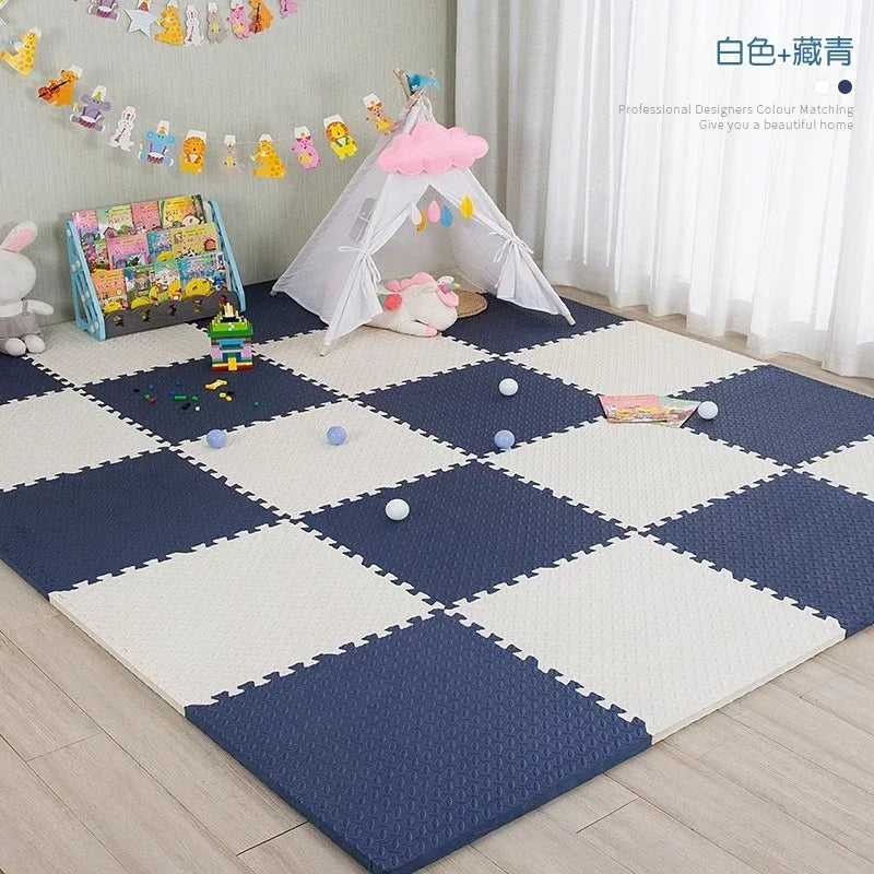 Foam Baby Play Mat Puzzle Mats Kids Interlocking Exercise Tiles Rugs Floor Tiles Toy Carpet Soft Carpet 30*30*1cm Goma Eva Floor