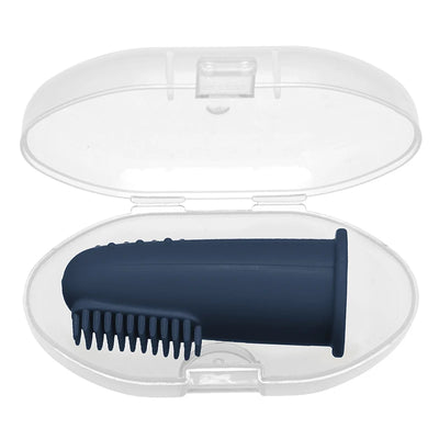 1pcs Children Teether Oral Care Cleaning Brush Baby Health Finger Toothbrush New Born Baby Items Travel Portable Accessories
