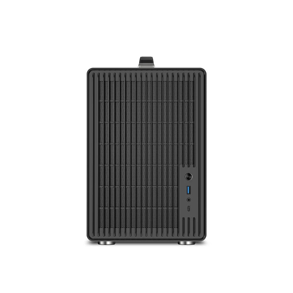 Power Train P40 Mesh MATX Desktop Case Handheld DIY Mini Compact ITX Computer Chassis Supports 350mm Graphics Card Black/White
