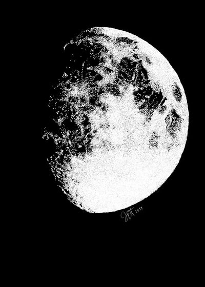 Black White Art Moon Phase Posters Aesthetic Canvas Prints Painting Wall Picture for Living Room Bar Cafe Home Decor Cuadros