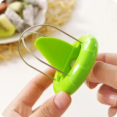 STAINLESS STEEL DETACHABLE KIWI & FRUIT PEELER – KITCHEN GADGETS & SALAD PREP TOOL