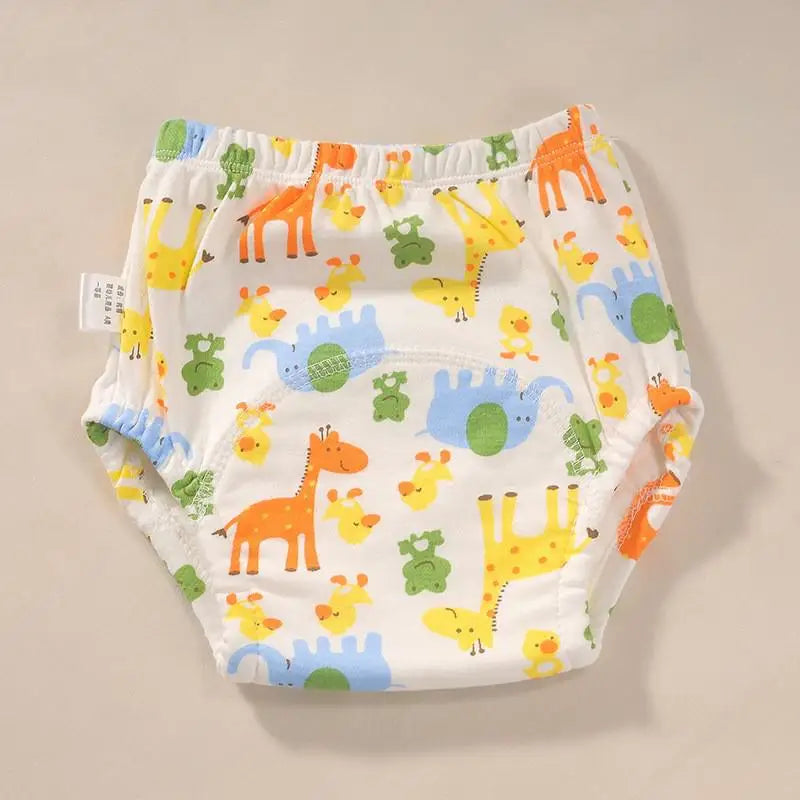 Newborn Training Pants Baby Shorts Solid Color Washable Underwear BABY Boy Girl Cloth Diapers Reusable Nappies Infant Panties