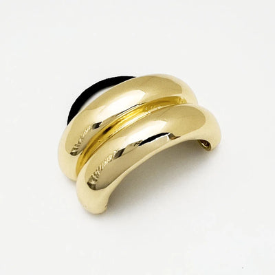 Metal Irregular Double-layer Hair Bands Ropes for Women Headband Elastic HairPins Hairband Fashion Jewelry Hair Accessories Gift