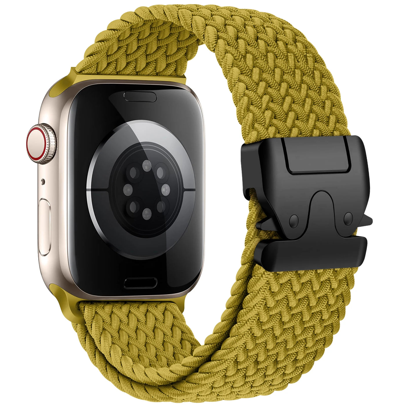 Braided Band For Apple Watch Straps 40 mm 44mm 46mm 42mm 49mm 45mm 41mm 38mm Bracelet IWatch Series 10 SE 9 8 7 6 Ultra 2 bands