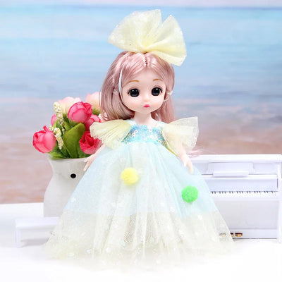 Mini multi-joint Molly girl doll 17 cm changeable constant tide confused Barbie doll