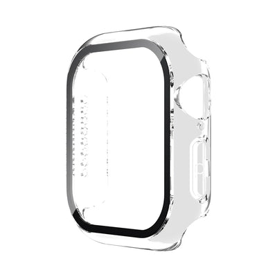 Tempered Glass+Case For Apple Watch 38mm 40mm 41mm 42mm 44mm 45mm 46mm Screen Protector Protective Cover iWatch 10 8 7 9 6 SE 5