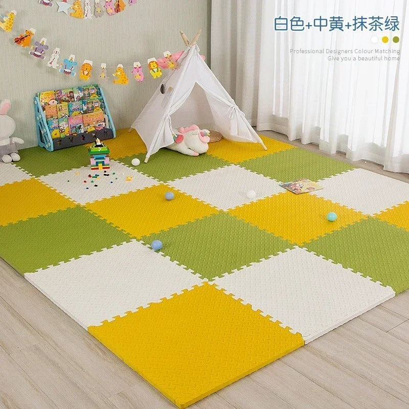 Foam Baby Play Mat Puzzle Mats Kids Interlocking Exercise Tiles Rugs Floor Tiles Toy Carpet Soft Carpet 30*30*1cm Goma Eva Floor
