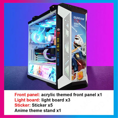 TUF GT501 ROG Gamers PC Case of DIY ARGB Lighting Panels Kit ,MOD Gabinet Animation Theme Light Board ASUS Rebuild 10pcs