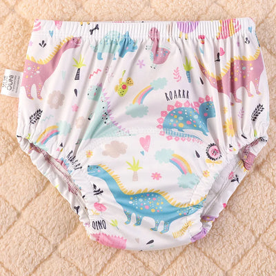 BABY COTTON TRAINING PANTS – WATERPROOF REUSABLE CLOTH DIAPERS FOR TODDLERS BABY UNDERWEAR NAPPIES
