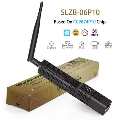SMLIGHT SLZB-06 – A Zigbee 3.0 to Ethernet, USB, and WiFi adapter with PoE support, works with Zigbee2MQTT, ZHA,Home Assistant