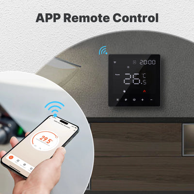 MOES Tuya WiFi Smart Thermostat Programmable Temperature Controller Water Boiler Electric Heating Work With Alexa Google Home