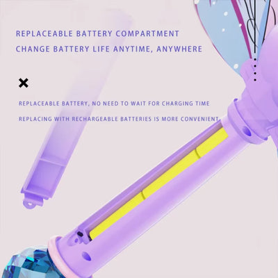 Bubble Wand for Toddlers Bubble Machine Girls Boys Electric Unicorn Bubble Wand Bubble Maker Bubble Blower Toys for Kid