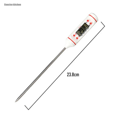 Electronic Thermometer for BBQ Barbecue Cooking Baking  Measure The Temperature of Oil Milk and Roast Meat Kitchen Accessories