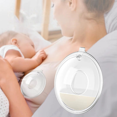 2PCS SILICONE BREAST MILK COLLECTOR SET | BPA FREE REUSABLE BREAST PUMP SAVER | ANTI-LEAKAGE NIPPLE PROTECTOR FOR BREASTFEEDING MOMS