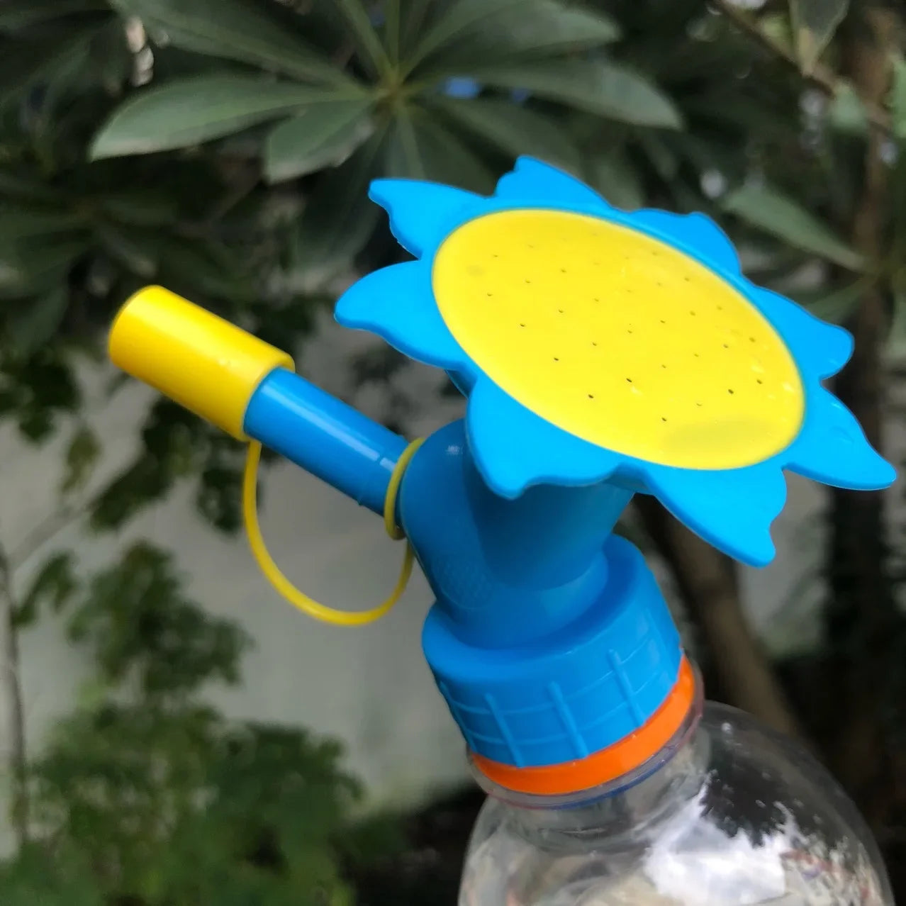 2-In-1 Bottle Cap Sprinker Home Garden Mini Watering Can Double Head Water Spout Bonsai Nozzle for Indoor Outdoor Seedling Plant