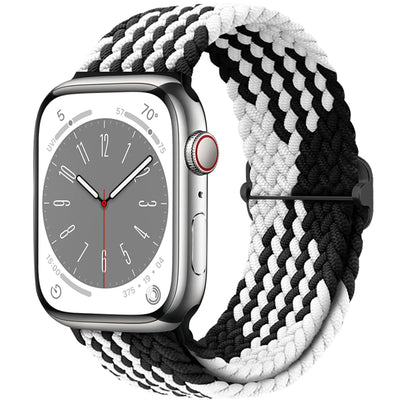 Braided Solo Loop For Apple watch band 45mm 44mm 40mm 49mm 38 41mm Elastic correa bracelet series 8 9 5 4 3 SE 6 7 Ultra 2 strap