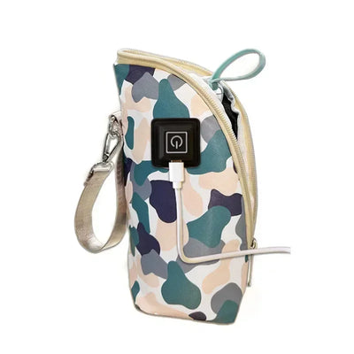 Baby Milk Warmer Baby Nursing Bottle Heater, Portable USB Bottle Warmer for Car, Outdoor Travel Accessories Outdoor Portable