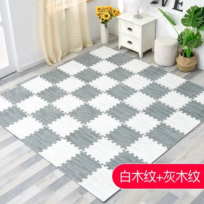 Game Activity Soft Floor Baby EVA Foam Play Gym Puzzle Mats Wooden Interlocking Exercise Tiles Crawling Carpet And Rug for Kids