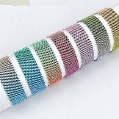 Milanese Loop for apple watch band 44mm 45mm 40mm 41mm 38-42mm pride bracelet iwatch series 9 8 7 6 SE 5 4 3 ultra 2 49mm strap