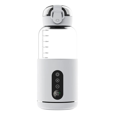 Portable Water Warmer 300ml Capacity Precise Temperature Control Built-in Battery Wireless Instant Water Warmer Electric Kettle