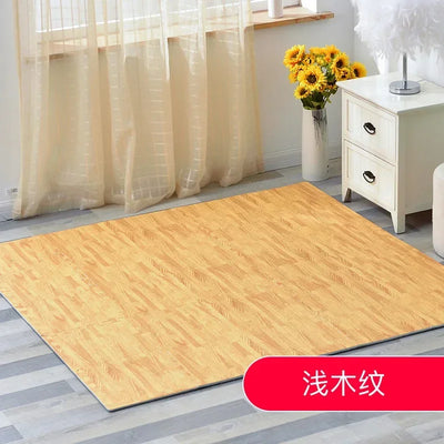Game Activity Soft Floor Baby EVA Foam Play Gym Puzzle Mats Wooden Interlocking Exercise Tiles Crawling Carpet And Rug for Kids
