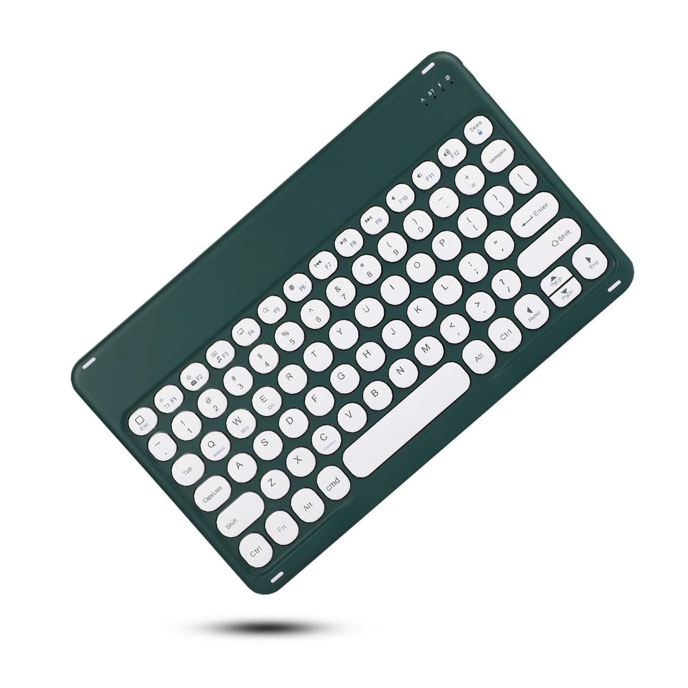 10-INCH SPANISH/ENGLISH BLUETOOTH KEYBOARD – WIRELESS RECHARGEABLE UNIVERSAL KEYBOARD FOR IPAD AIR/PRO, PHONE, TABLET, LAPTOP