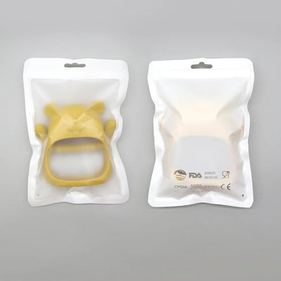 1PC BPA FREE CUTE CARTOON ANIMAL SILICONE TEETHER TOY BRACELET TEETHING GLOVE FOR BABY NEWBORN ACCESSORIES