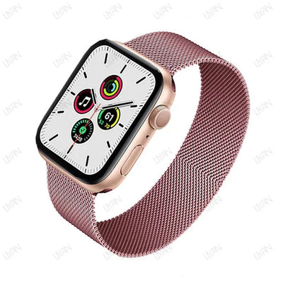 Milanese Loop for apple watch band 44mm 45mm 40mm 41mm 38-42mm pride bracelet iwatch series 9 8 7 6 SE 5 4 3 ultra 2 49mm strap