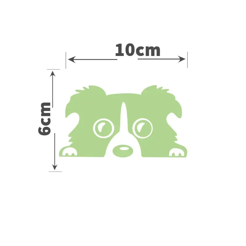 Cartoon Glow in the Dark Sticker Light Switch Sticker Luminous Wall Stickers Decal for Kids Room Decoration Home Decor Cat Fairy