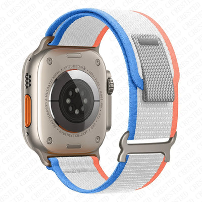 Trail Strap For Apple Watch Ultra 2 Band 49mm 45mm 44mm 42mm 40mm 41mm 38mm Nylon bracelet correa iwatch series10 9 8 7 6 5 4 SE