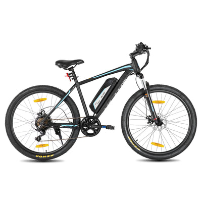 HILAND 500W 26” ELECTRIC MOUNTAIN BIKE – 36V REMOVABLE BATTERY, 20MPH, 7-SPEED SHIMANO, FRONT SUSPENSION, DISC BRAKES