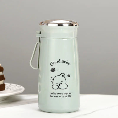 Thermo Bottles For Coffee Water Children's Lucky For Water Coffee Tea Creative 280ml Wholesale Drinkware Water Bottle Bear Cup
