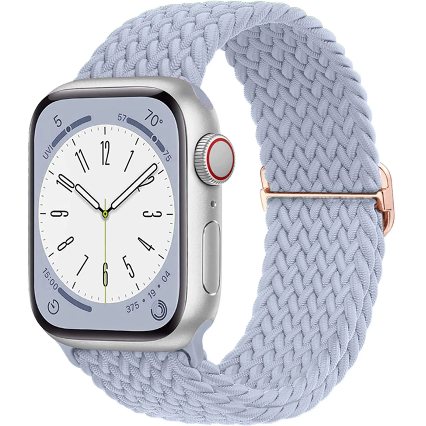 Braided Solo Loop For Apple watch band 44mm 40mm 49mm 45mm 41mm 46mm Elastic bracelet iWatch series 8 3 se 6 Ultra 2 9 10 straps