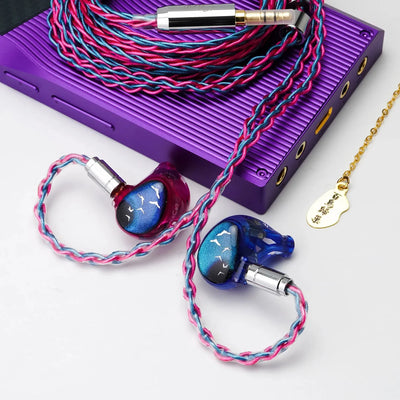 Kinera Celest Phoenixcall Earphone 1DD+2BA+2 Flat Panel Driver In-Ear Monitors 5 Hybrid Drivers IEMs 0.78 2pin Plug Cable IEMs