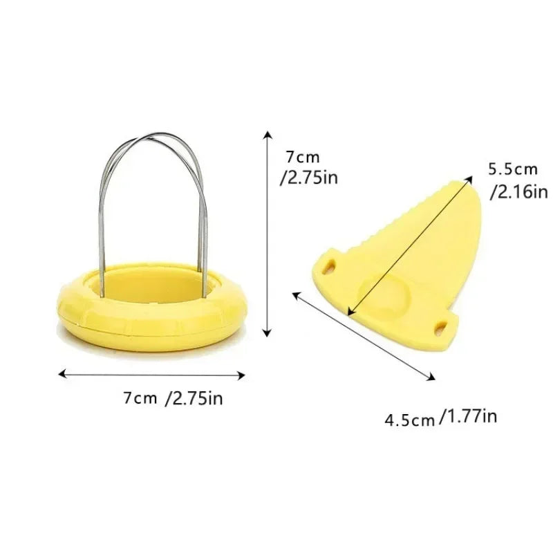 STAINLESS STEEL DETACHABLE KIWI & FRUIT PEELER – KITCHEN GADGETS & SALAD PREP TOOL