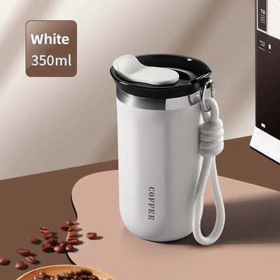 Thermal Mug 304 Stainless Steel Insulated Water Cup Business Office Portable Cold Coffee Cup Gift Cup Leakproof Travle Drinkware