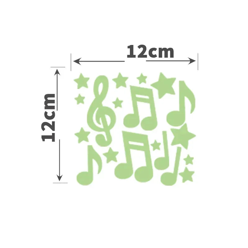 Cartoon Glow in the Dark Sticker Light Switch Sticker Luminous Wall Stickers Decal for Kids Room Decoration Home Decor Cat Fairy