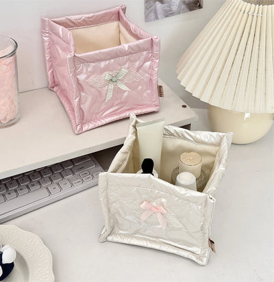 Children's Toy Storage Baby Diaper Clothes Toys Organizing Bag Crib Storage Bag Multi-Purpose Storage Basket Box